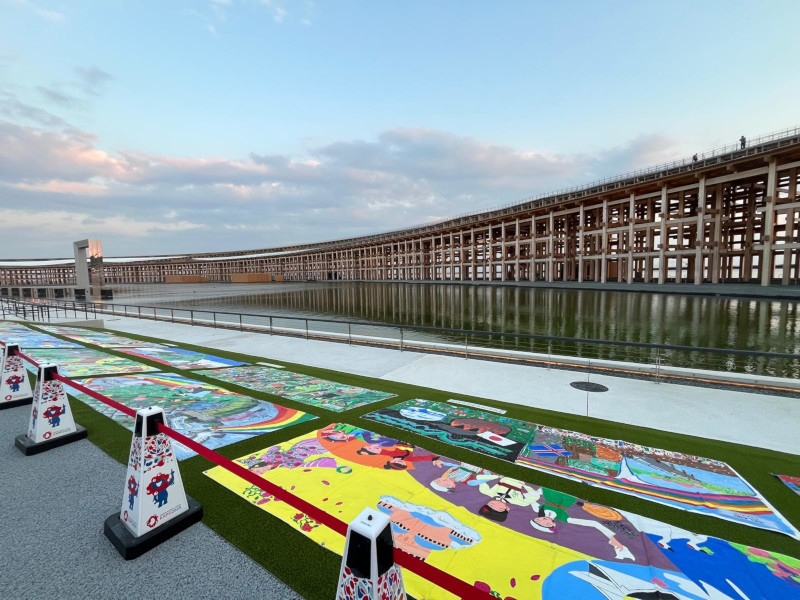 imagen del del recinto de la Expo Universal de Osaka 2025